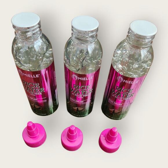 Mielle Rice Water and Aloe serum Itch Relief 4 fl oz (6 pack) Hair Care Sealed - Picture 2 of 6